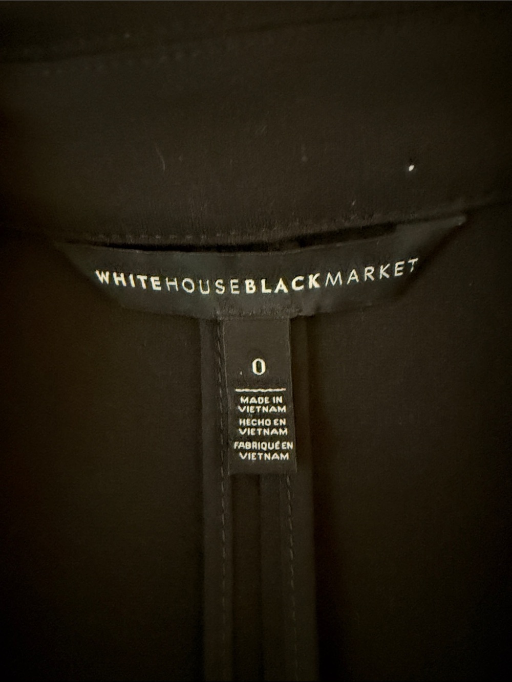 WHBM Black Women's Tailored Blazer Jacket - Picture 2 of 7